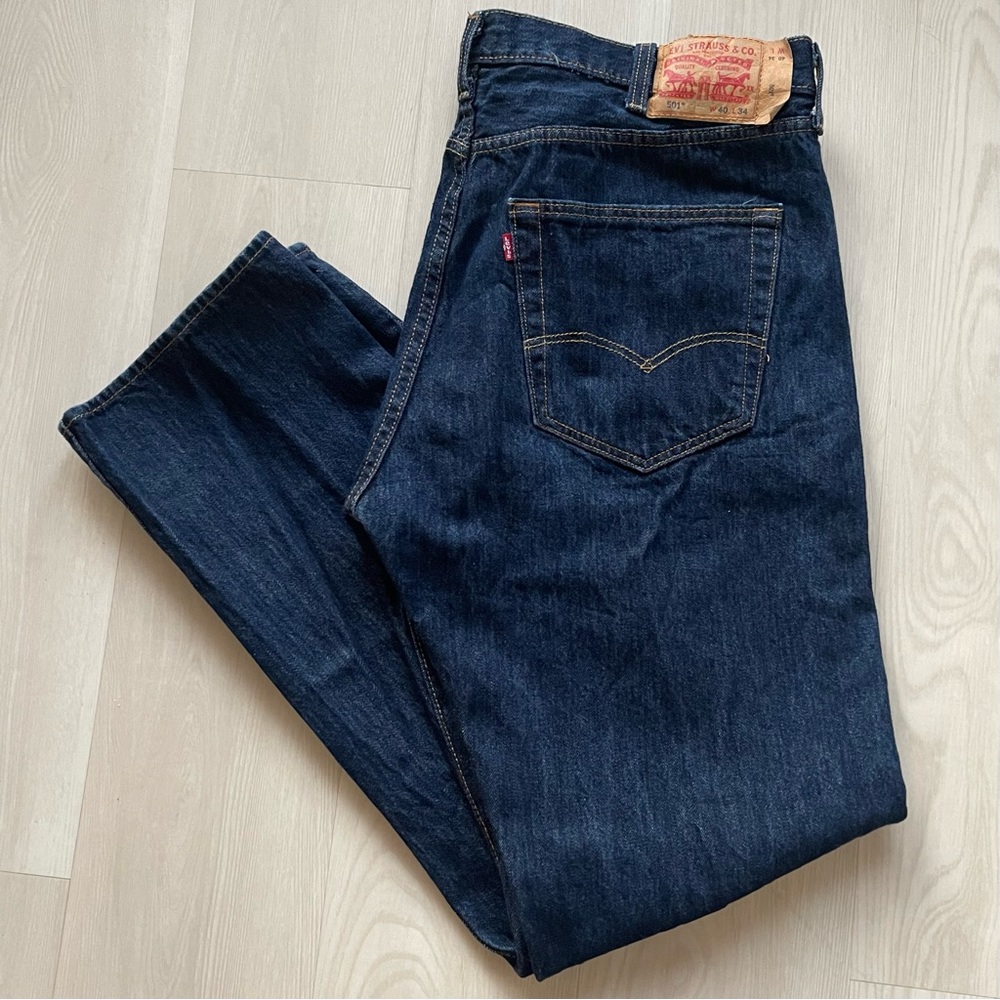 Levis 501xx Straight Leg Jeans Mens size 40X34